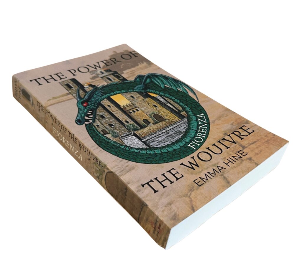 The Power of the Wouivre flat lay book